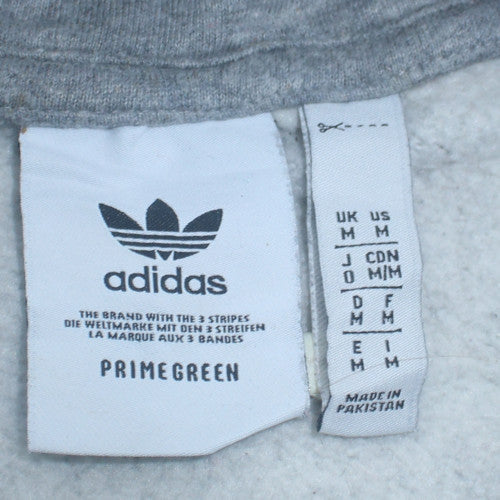 Mens UK Size M adidas Grey Pullover Hoodie