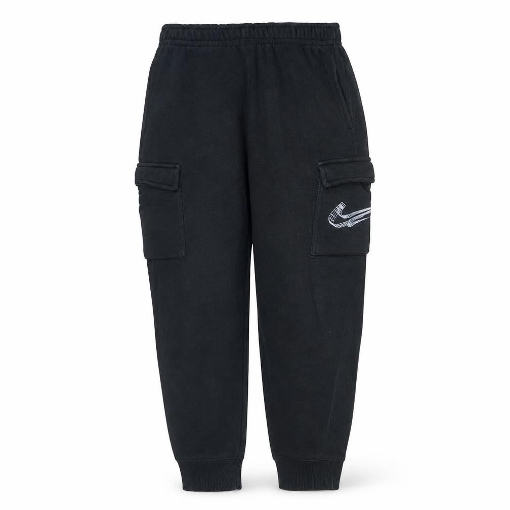 Mens UK Size M Nike Regular Fit Jogger Black Trousers