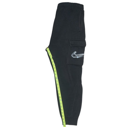 Mens UK Size M Nike Regular Fit Jogger Black Trousers