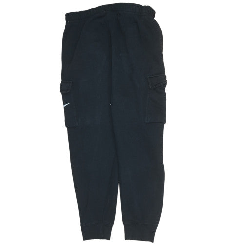 Mens UK Size M Nike Regular Fit Jogger Black Trousers