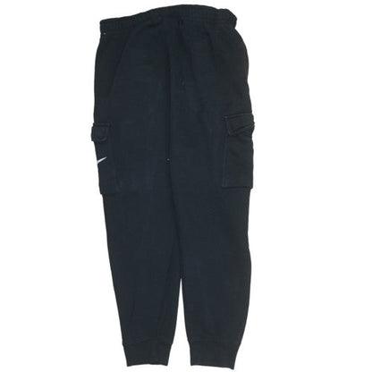 Mens UK Size M Nike Regular Fit Jogger Black Trousers