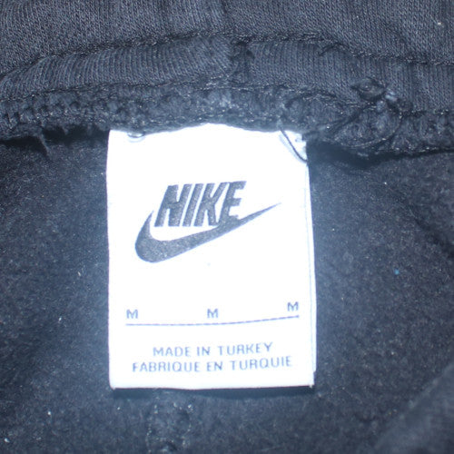 Mens UK Size M Nike Regular Fit Jogger Black Trousers