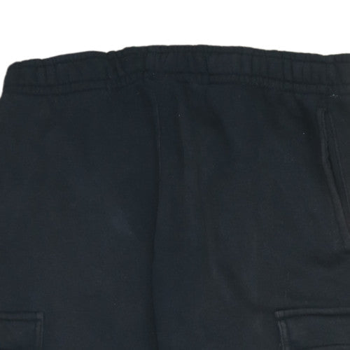 Mens UK Size M Nike Regular Fit Jogger Black Trousers