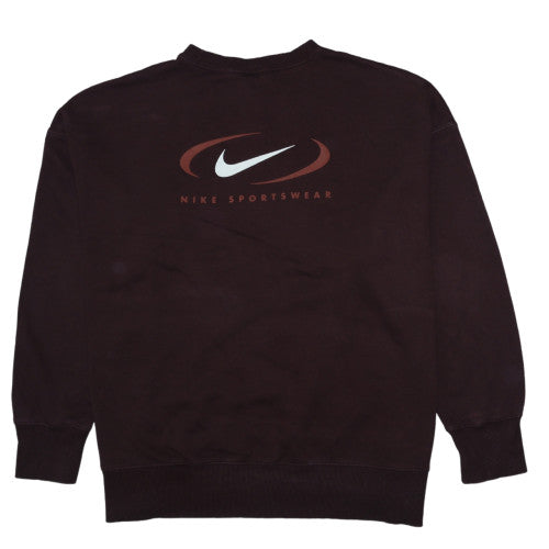 Mens UK Size XL Nike Brown Pullover Sweatshirt