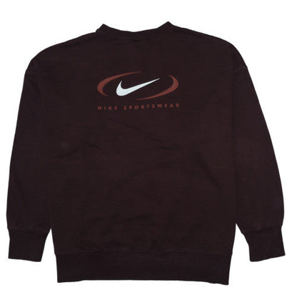 Mens UK Size XL Nike Brown Pullover Sweatshirt