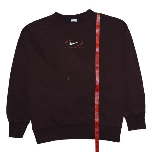 Mens UK Size XL Nike Brown Pullover Sweatshirt