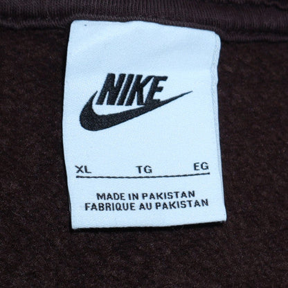 Mens UK Size XL Nike Brown Pullover Sweatshirt