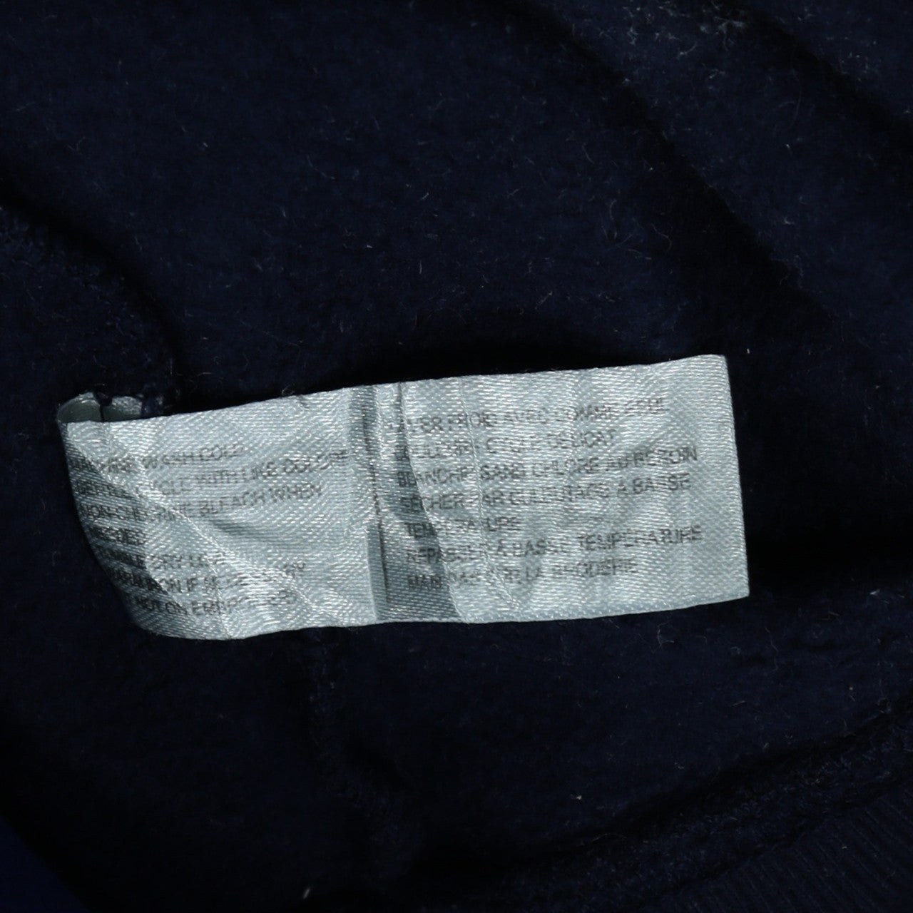 Mens UK Size L U.S. Polo Assn. Blue Full Zip Hoodie