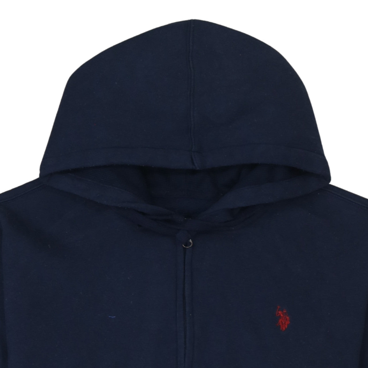 Mens UK Size L U.S. Polo Assn. Blue Full Zip Hoodie