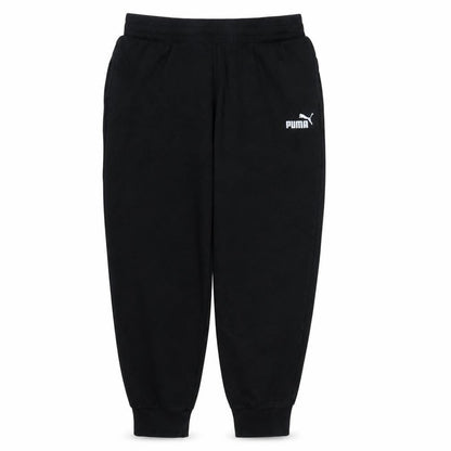 Mens UK Size M PUMA Regular Fit Jogger Black Trousers