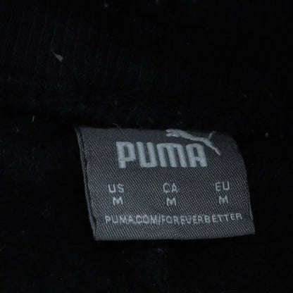 Mens UK Size M PUMA Regular Fit Jogger Black Trousers