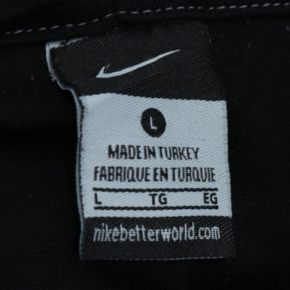 Mens UK Size L Nike Grey Full Zip Hoodie