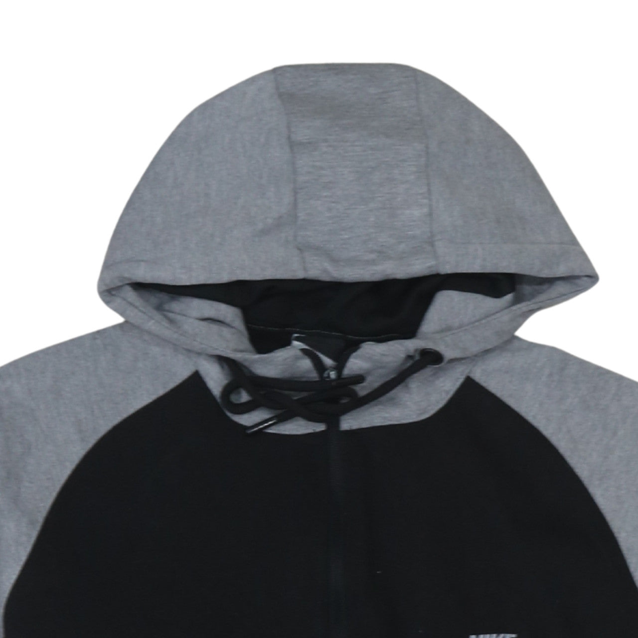 Mens UK Size L Nike Grey Full Zip Hoodie