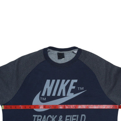 Mens UK Size XL Nike Blue Pullover Sweatshirt