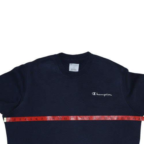Mens UK Size L Champion Blue Pullover Sweatshirt