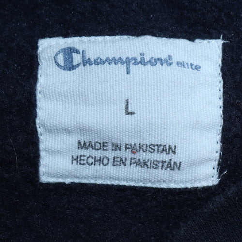 Mens UK Size L Champion Blue Pullover Sweatshirt