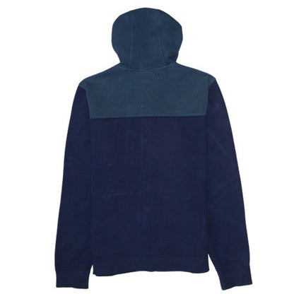 Mens UK Size L Nike Blue Full Zip Hoodie