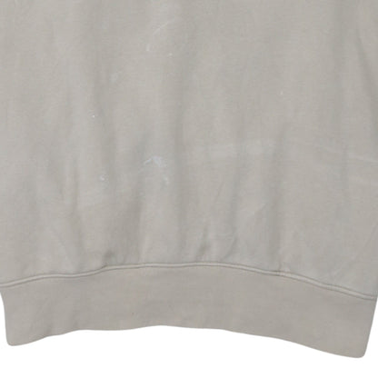 Mens UK Size M Nike Beige Pullover Hoodie