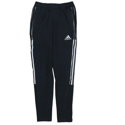 Adidas Womens Black XS Track Pants Elastic Waist Joggers