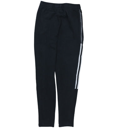 Adidas Womens Black XS Track Pants Elastic Waist Joggers