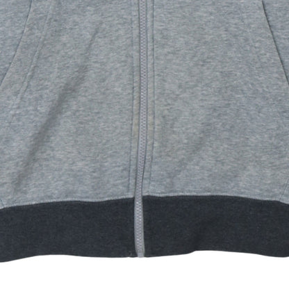Mens UK Size S Nike Grey Full Zip Hoodie