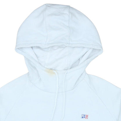 Mens UK Size L Nike White Pullover Hoodie