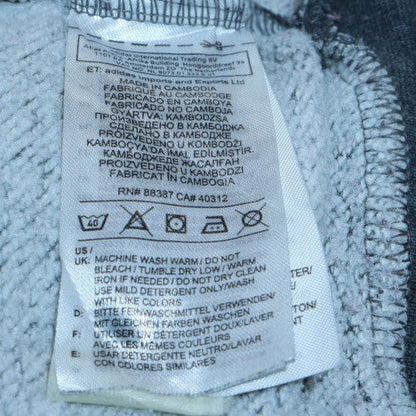 Mens UK Size XL adidas Grey Pullover Hoodie