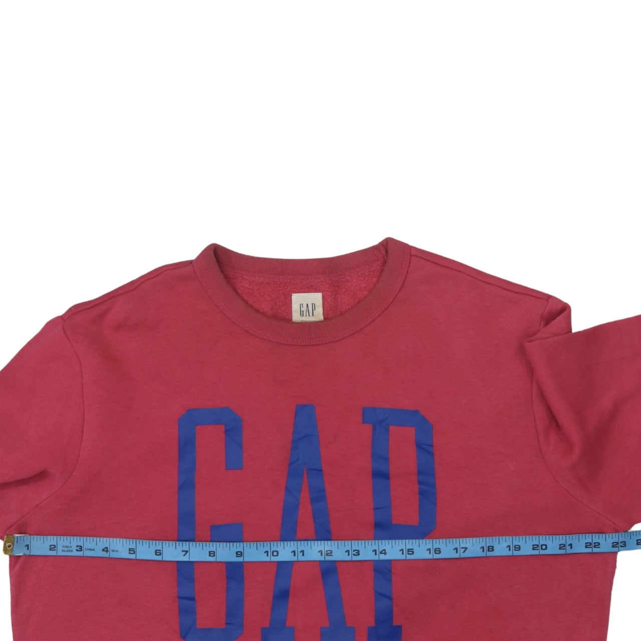 Womens UK Size M Gap Red Pullover Sweatshirt