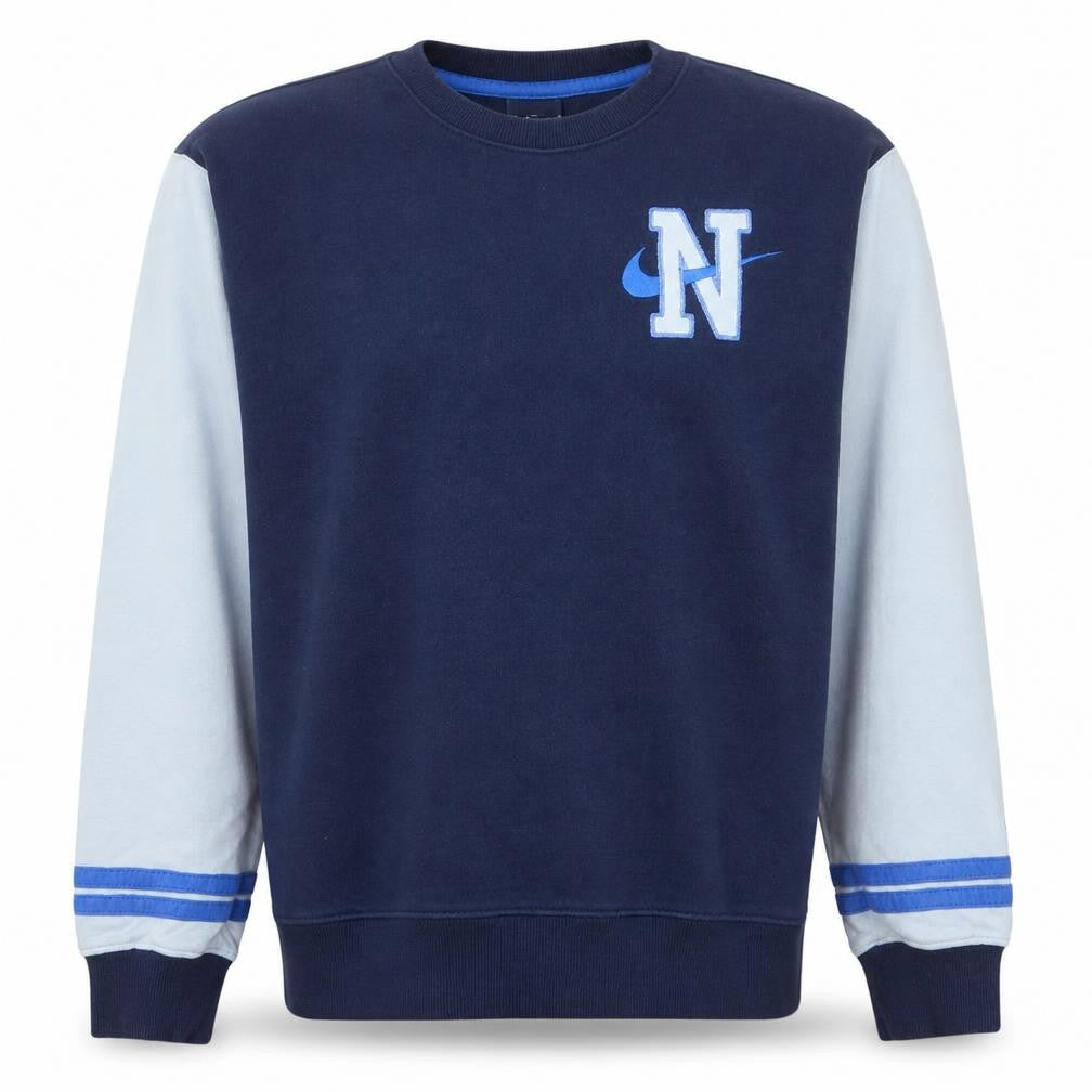 Mens UK Size M Nike Blue Pullover Sweatshirt