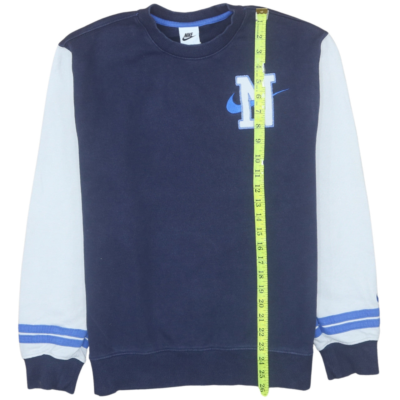 Mens UK Size M Nike Blue Pullover Sweatshirt