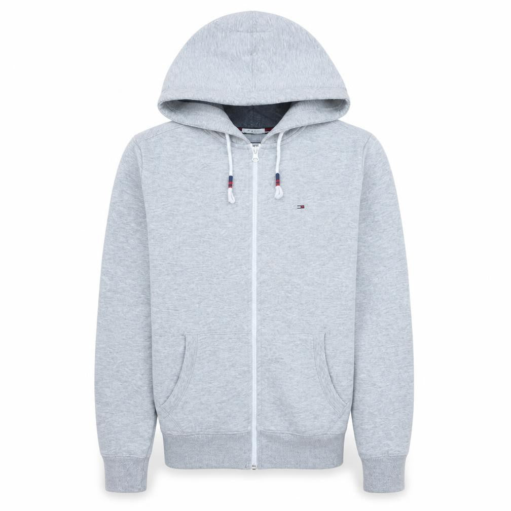 Mens UK Size XS Tommy Jeans Grey Full Zip Hoodie