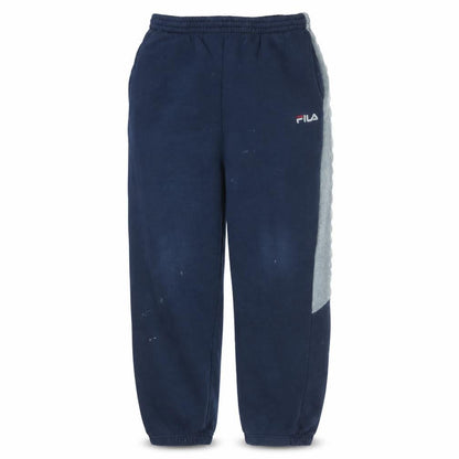 Mens UK Size L FILA Regular Fit Jogger Blue Trousers