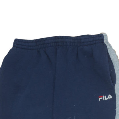 Mens UK Size L FILA Regular Fit Jogger Blue Trousers