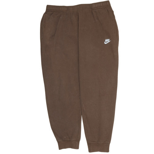 Mens UK Size 2XL Nike Regular Fit Sweatpants Brown Trousers