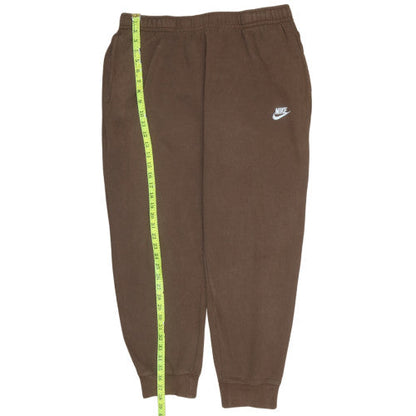 Mens UK Size 2XL Nike Regular Fit Sweatpants Brown Trousers