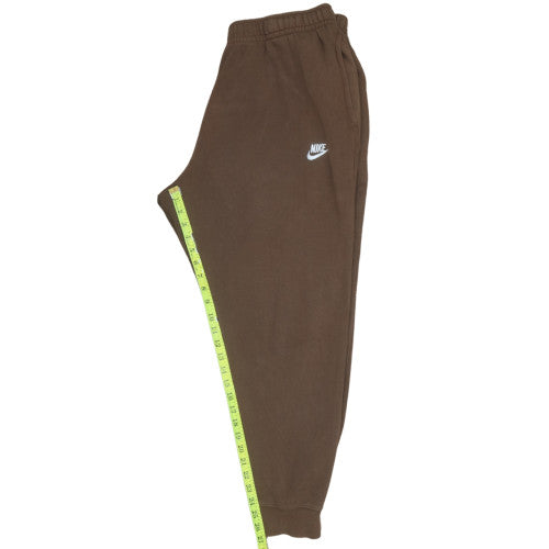Mens UK Size 2XL Nike Regular Fit Sweatpants Brown Trousers