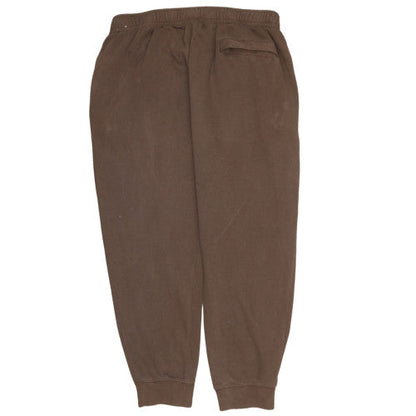 Mens UK Size 2XL Nike Regular Fit Sweatpants Brown Trousers