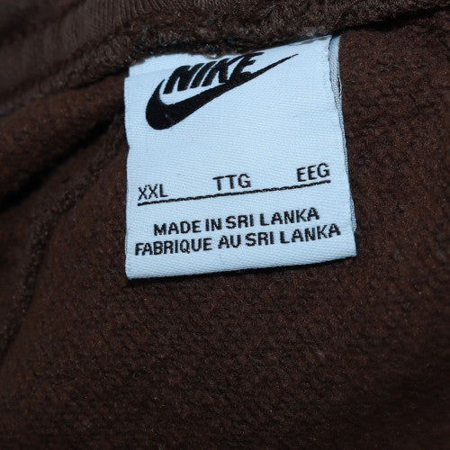 Mens UK Size 2XL Nike Regular Fit Sweatpants Brown Trousers