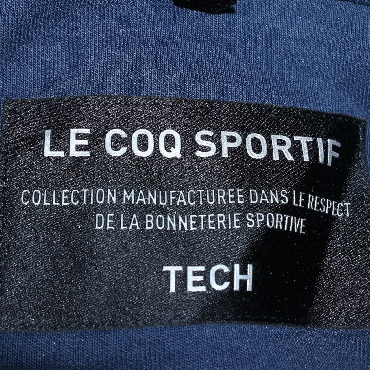 Mens UK Size M le coq sportif Blue Full Zip Sweatshirt