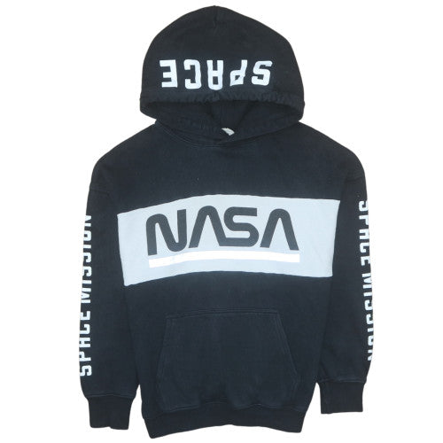 Teens UK Size 10-12Y H&M Black Pullover Hoodie