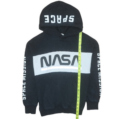 Teens UK Size 10-12Y H&M Black Pullover Hoodie