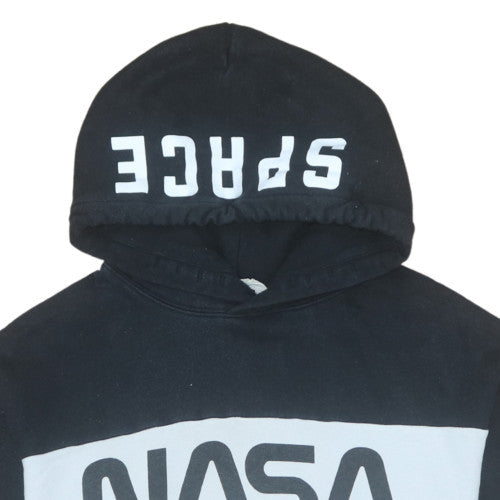 Teens UK Size 10-12Y H&M Black Pullover Hoodie