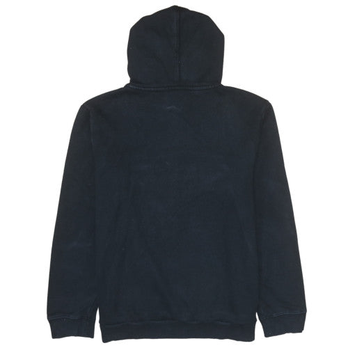 Mens UK Size M Napapijri Black Pullover Hoodie