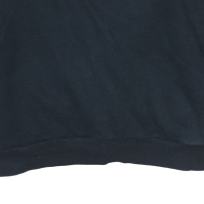 Mens UK Size M Napapijri Black Pullover Hoodie