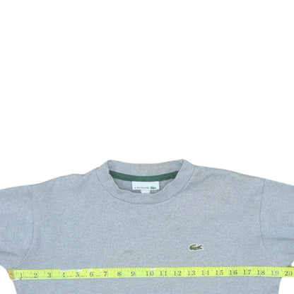 Mens UK Size XS Lacoste Grey Pullover Sweatshirt