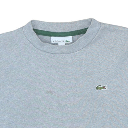 Mens UK Size XS Lacoste Grey Pullover Sweatshirt