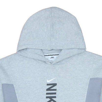 Mens UK Size XL Nike Grey Pullover Hoodie
