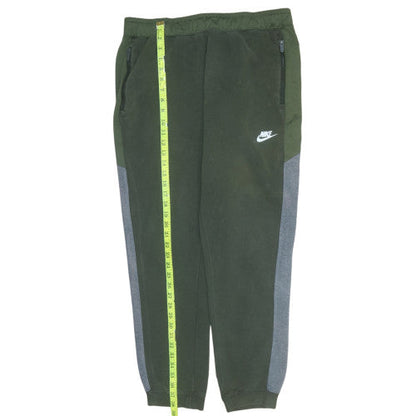 Mens UK Size L Nike Regular Fit Jogger Green Trousers