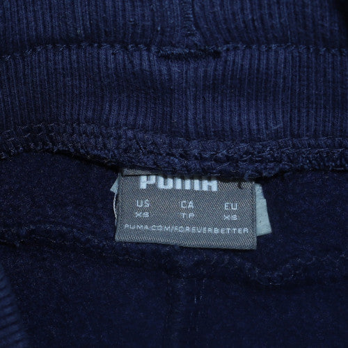 Mens UK Size S PUMA Regular Fit Jogger Blue Trousers