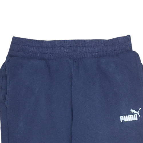 Mens UK Size S PUMA Regular Fit Jogger Blue Trousers